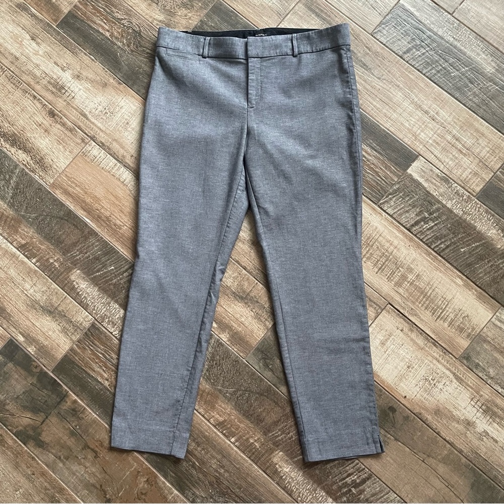 Banana Republic Grey Sloan Fit Dress Pants Classic Professional Staple Size 12